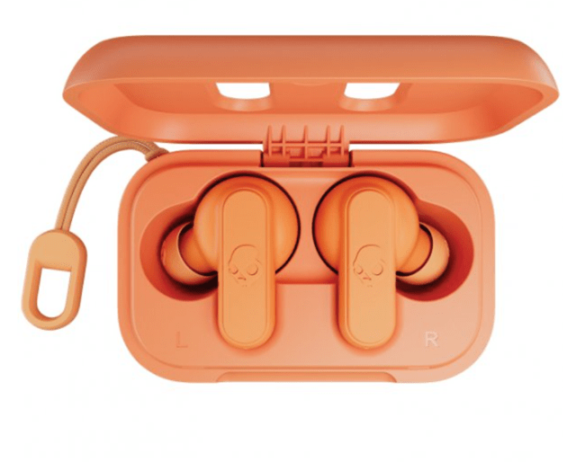 Skullcandy Dime Golden Orange True Wireless Bluetooth Earphones - 5
