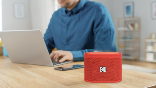 Kodak Soundbrix Reverb Red Bluetooth Speaker - 7