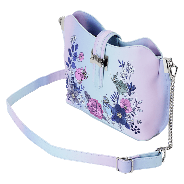 Floral Crown Crossbody Bag Sleeping Beauty 65th Anniversary Loungefly - 3