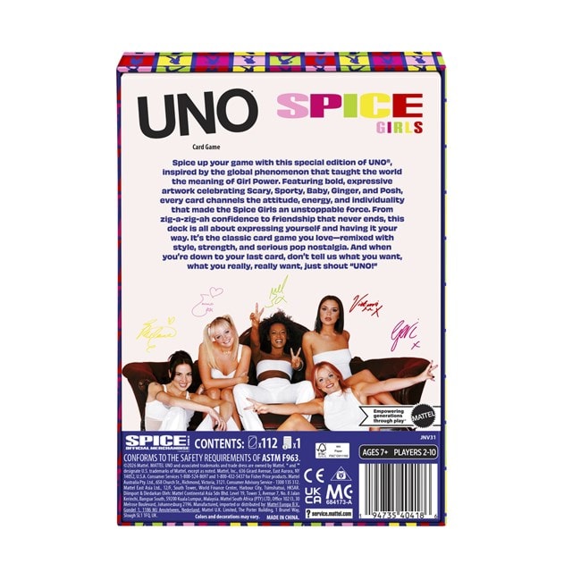 Spice Girls Uno Canvas Game - 3