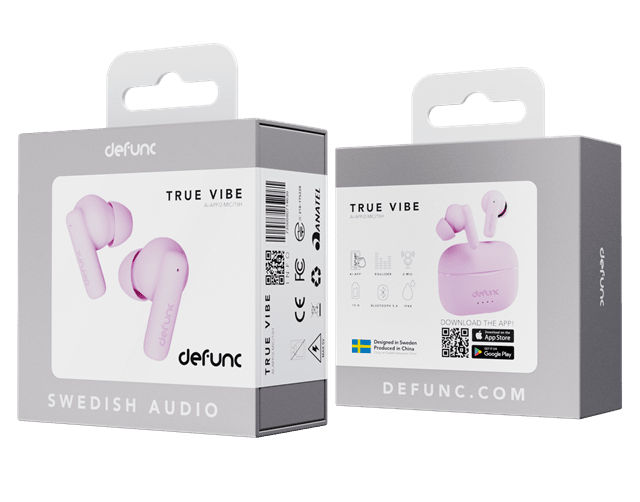 Defunc True Vibe Pink True Wireless Bluetooth Earphones - 3