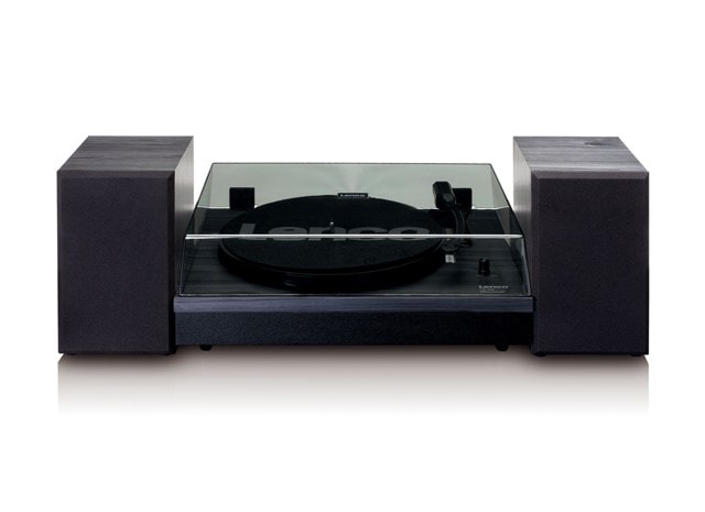 Lenco LS-300 Black Turntable & Speakers - 2