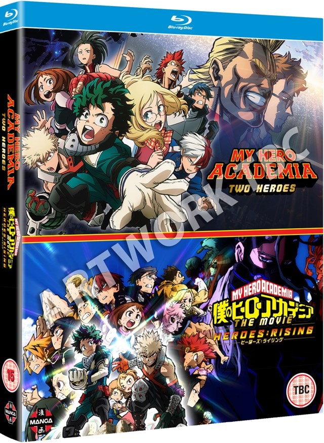 My Hero Academia: Two Heroes' shares new art for Blu-ray release 📀]