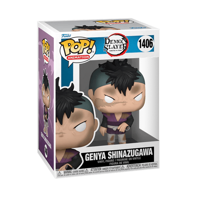 Genya Shinazugawa (1406) Demon Slayer Pop Vinyl - 2