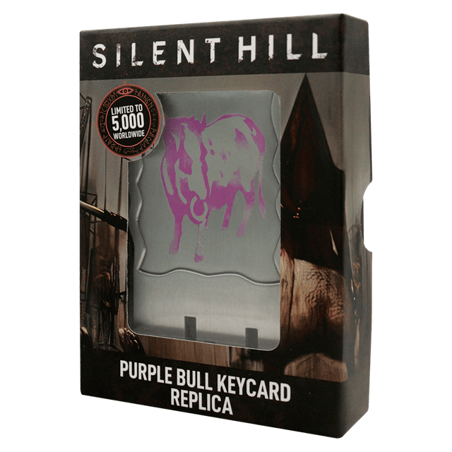 Silent Hill Limited Edition Purple Bull Key Replica - 2