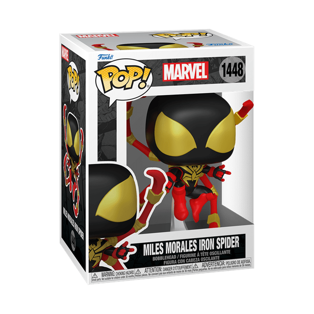 Miles Morales Iron Spider With Chance Of Chase 1448 Spider-Man Marvel Funko Pop Vinyl - 2