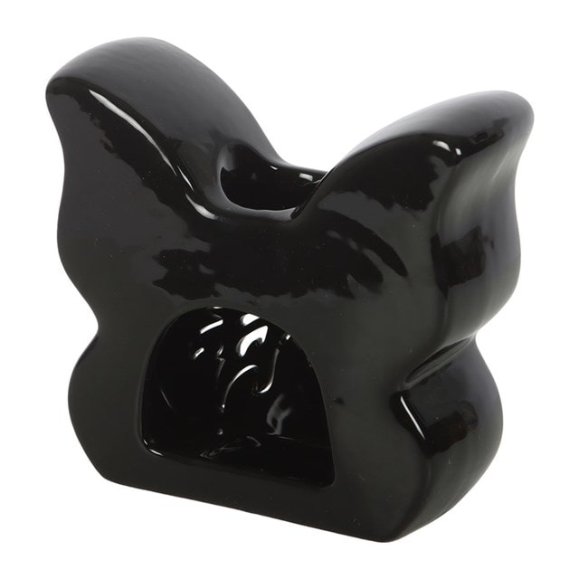 Black Cut-Out Butterfly Oil Burner - 3