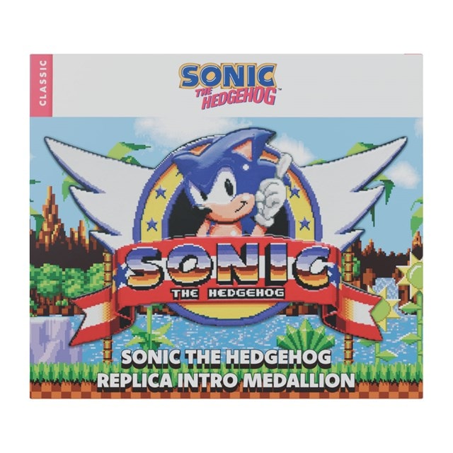 Sonic The Hedgehog Original Logo Medallion - 2