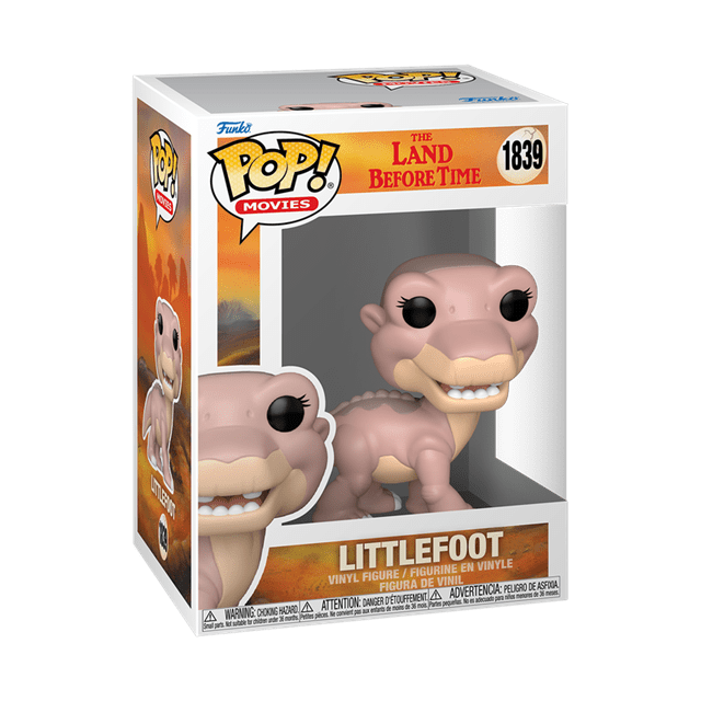 Littlefoot Apatosaurus 1839 The Land Before Time Funko Pop Vinyl | Pop ...