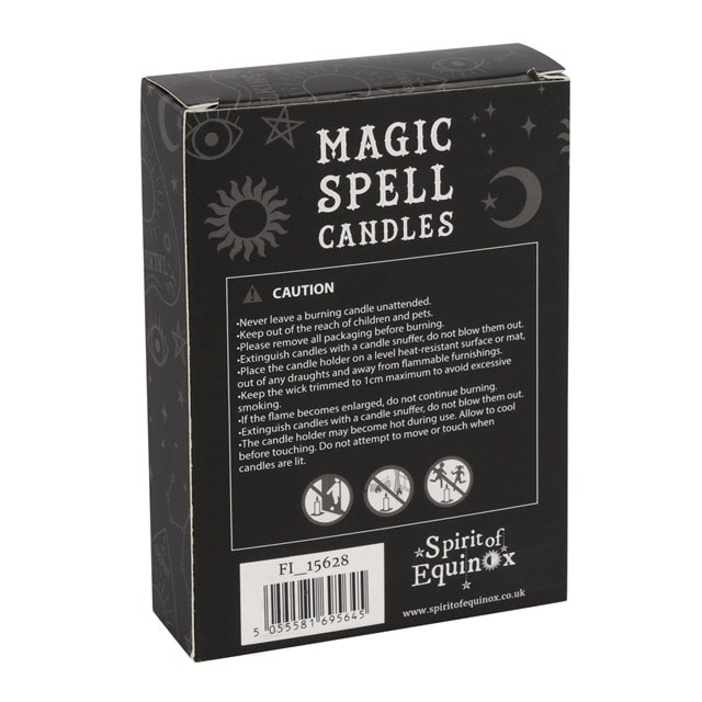 Orange Spell Candle Set Of 12 - 2