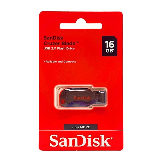 Sandisk Cruzer Blade 16GB USB Flash Drive - 3