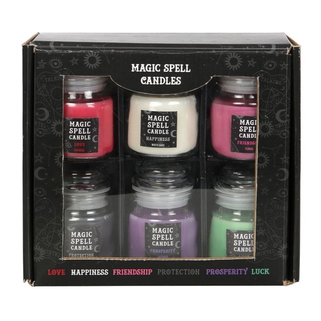 Mixed Spell Candle Set Of 6 - 1