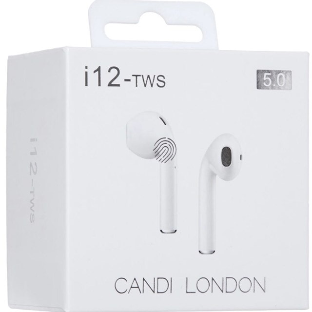 Candi London i12 White True Wireless Bluetooth Earphones - 2