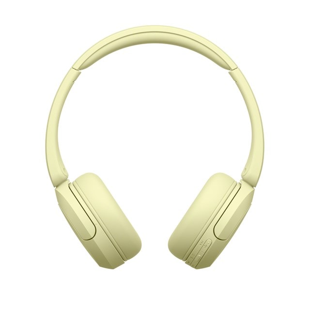Sony WH-CH520 Yellow Bluetooth Headphones - 10