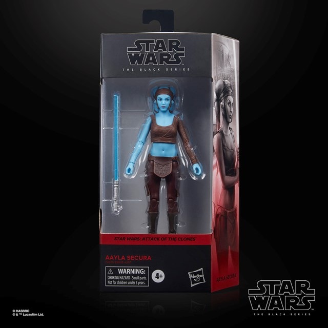 Aayla Secura Hasbro Star Wars Black Series Attack of the Clones Action Figure - 5
