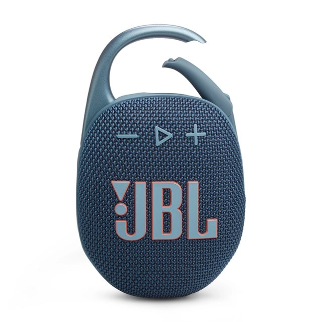 JBL Clip 5 Blue Bluetooth Speaker - 4