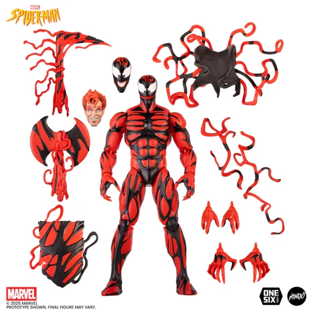 Carnage Spider-Man The Animated Series 1/6 Scale Mondo Figure - 3
