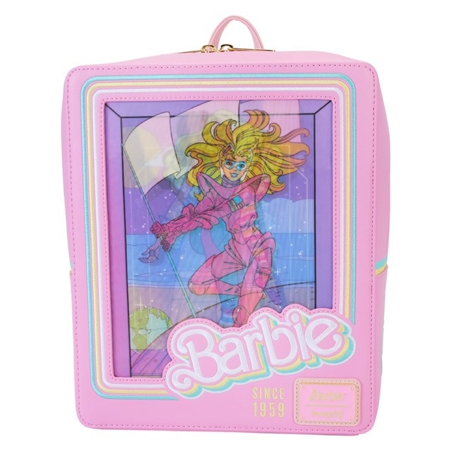Barbie Doll Box Triple Lenticular Mini Backpack Loungefly - 1