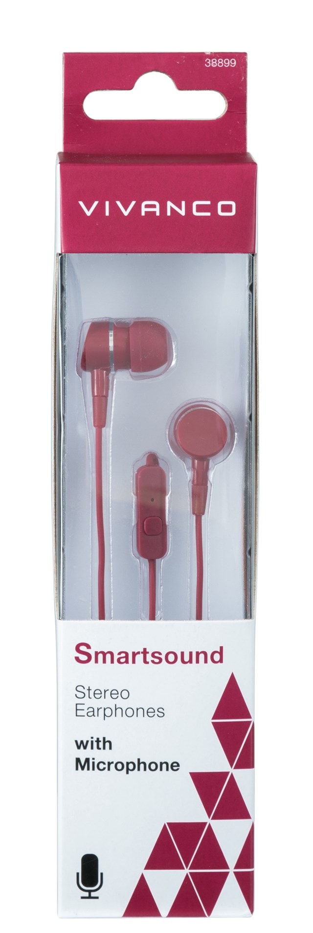 Vivanco Smartsound Berry Earphones W/Mic - 2
