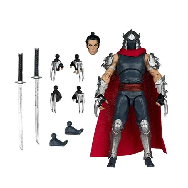 Shredder Teenage Mutant Ninja Turtles TMNT McFarlane Page Punchers Figurine With Comic - 4