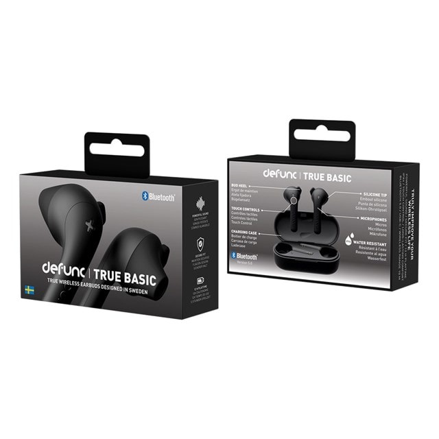 Defunc True Basic Black True Wireless Bluetooth Earphones - 8
