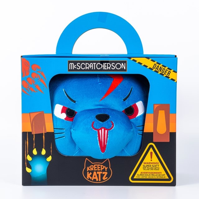 Mc Scratcherson Travel Crate Kreepy Katz Plush - 2