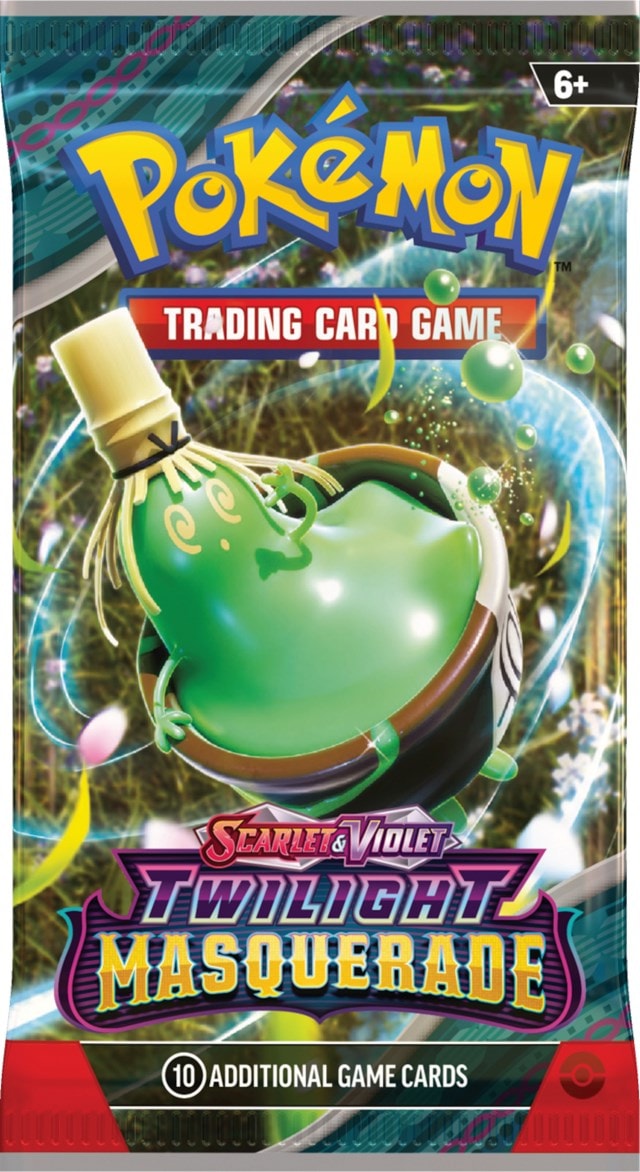 Booster: Pokemon Scarlet & Violet 6: Twilight Masquerade Trading Cards (Tgc) - 3