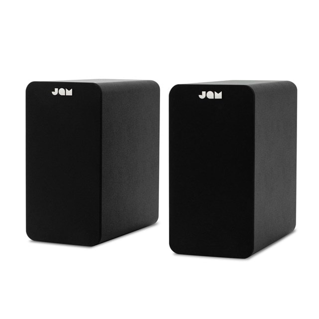 Jam Black Bluetooth Bookshelf Speakers - 2