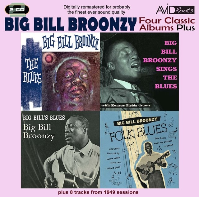 Four Classic Albums Plus: The Blues/Sings the Blues/Big Bill's Blues/Folk Blues - 1