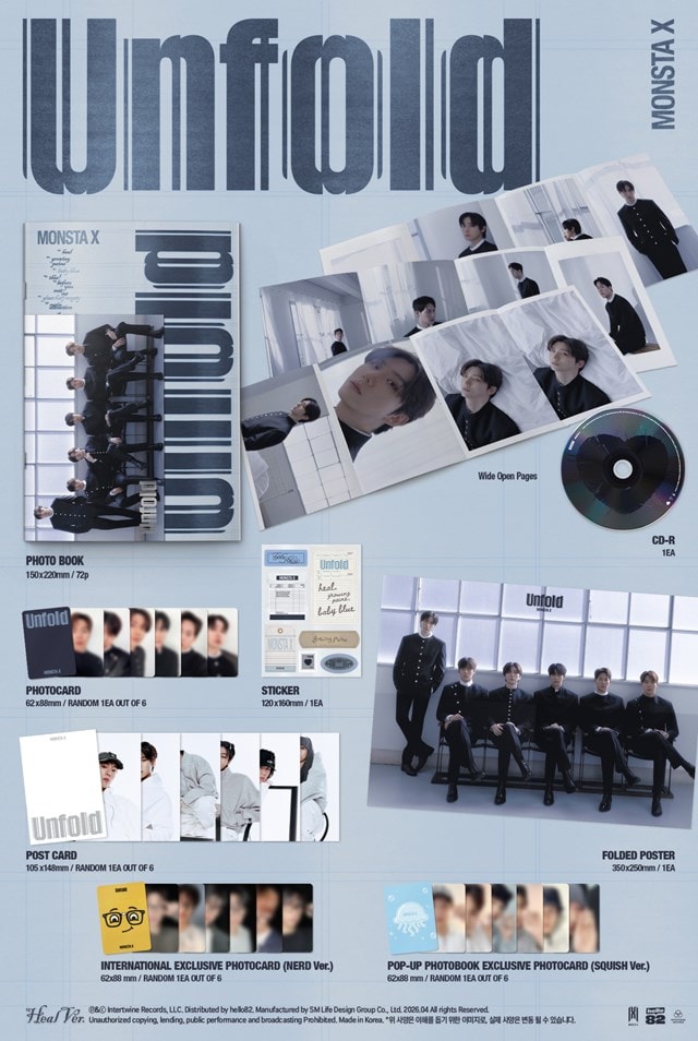 MONSTA X - Unfold (Heal Ver.) [POP-UP Exclusive] - 2