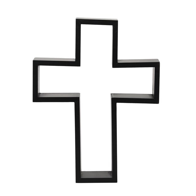 Black Crucifix Shelving - 1