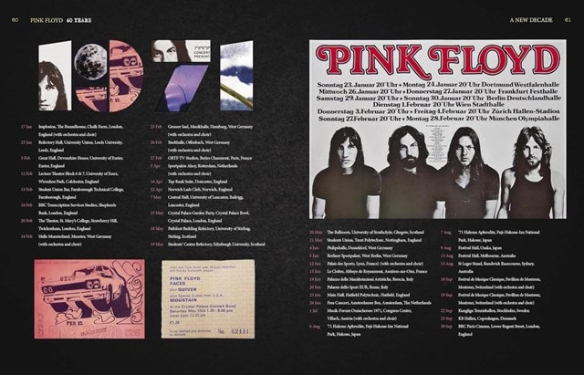 Pink Floyd - 60 Years Hardback By Alison James - 5