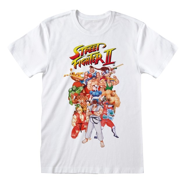 Group Shot Street Fighter 2 Tee (Large) - 1