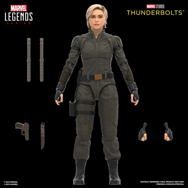 Yelena Belova And Red Guardian Thunderbolts Marvel Legends Series Hasbro Action Figures 2 Pack - 7
