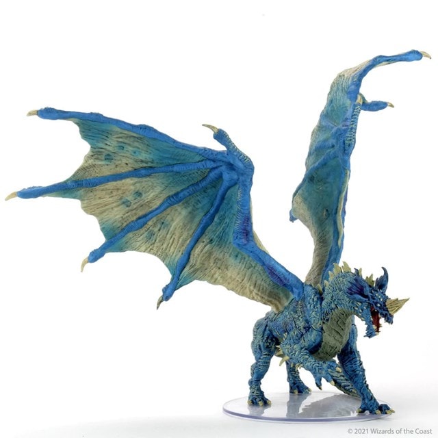 Adult Blue Dragon Dungeons & Dragons Icons Of The Realms Premium Figurine - 5