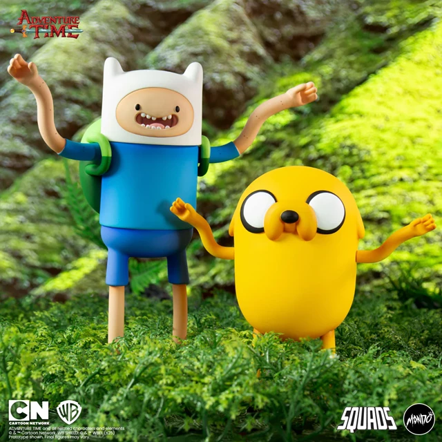 Jake & Finn Adventure Time Mondo Squad Figure Set - 5