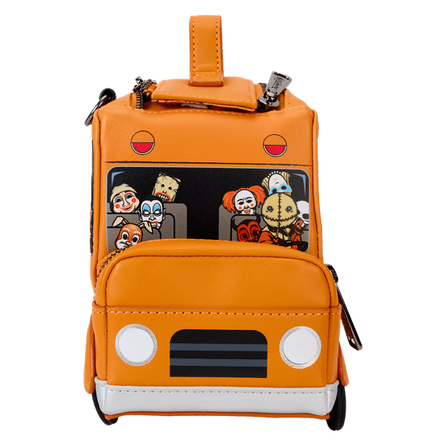 School Bus Trick R Treat Loungefly Crossbody Bag - 2