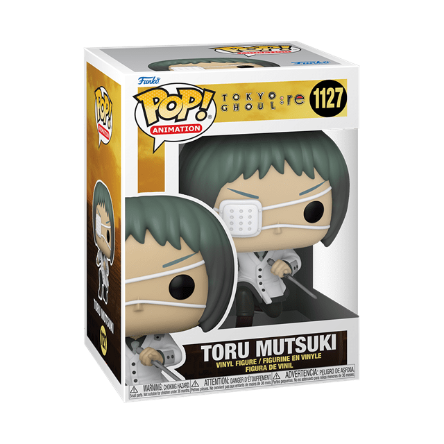 Tooru Mutsuki (1127) Tokyo Ghoul Re Pop Vinyl - 2