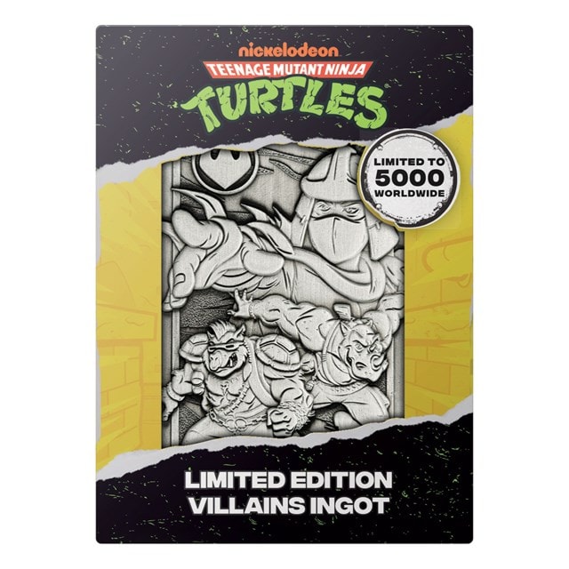 Teenage Mutant Ninja Turtles TMNT Limited Edition Villains Ingot - 3
