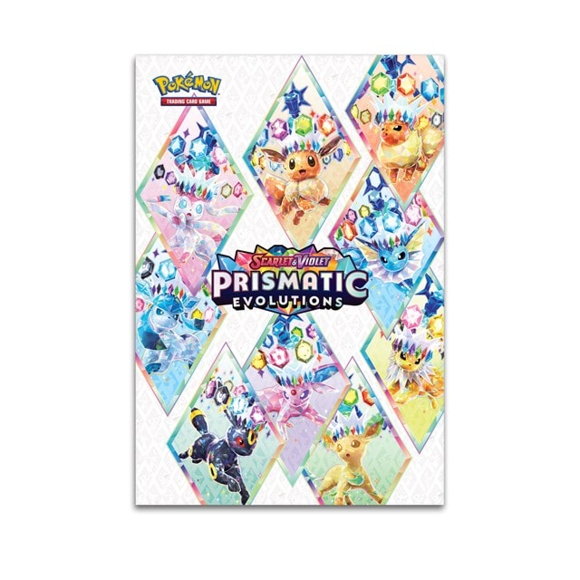 Scarlet & Violet 8.5 Prismatic Evolution Poster Collection Pokemon Trading Cards - 7