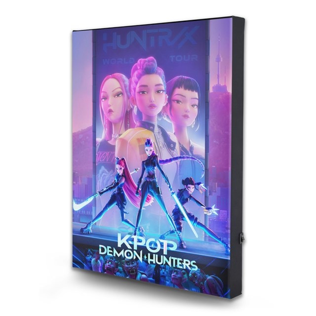 Huntrix K-Pop Demon Hunters 30cm x 40cm Light Up Canvas - 2