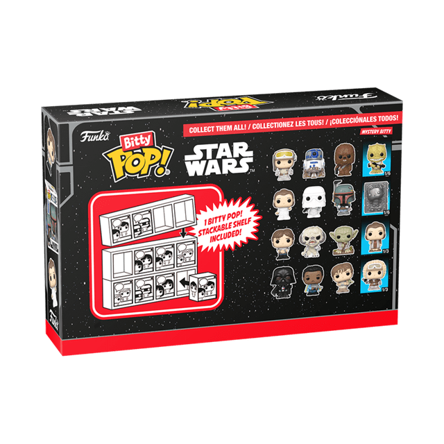 Han Solo Star Wars Empire Strikes Back Funko Pop Bitty 4 Pack - 2