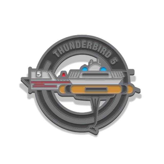 Thunderbirds Series Quality Enamel Pin Badge UK STOCK Thunderbirds 1 2 3 4 5 