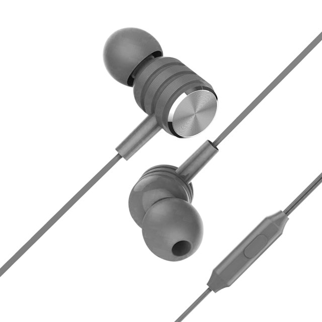 Vybe Stereo Space Grey Earphones - 1