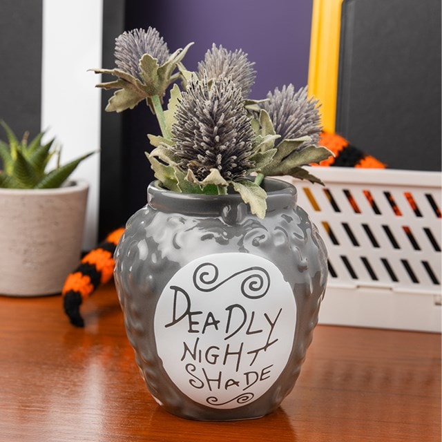 Deadly Nightshade Nightmare Before Christmas Pen And Plant Pot - 1