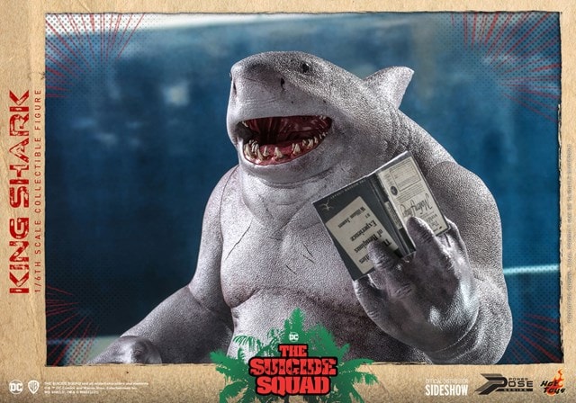 1:6 King Shark: Suicide Squad Hot Toys Figure - 3