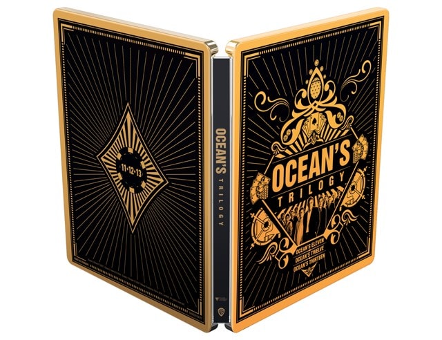 Ocean's Trilogy Limited Edition 4K Ultra HD Steelbook - 2