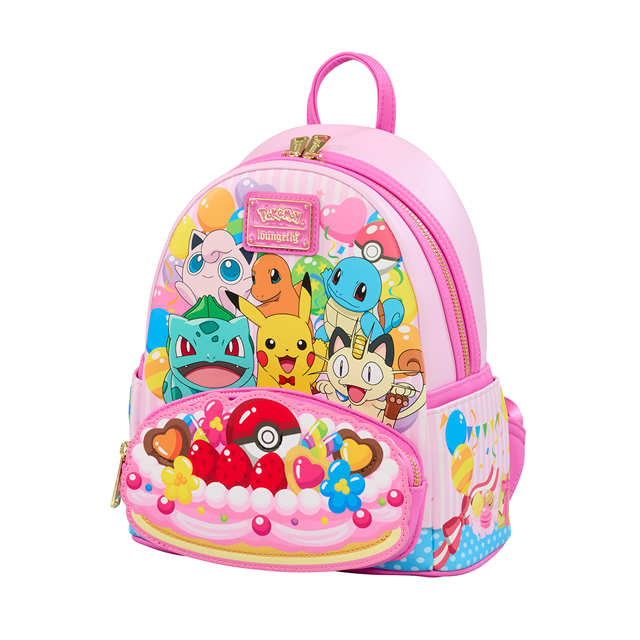 Pokemon Friends Party Loungefly Mini Backpack - 2