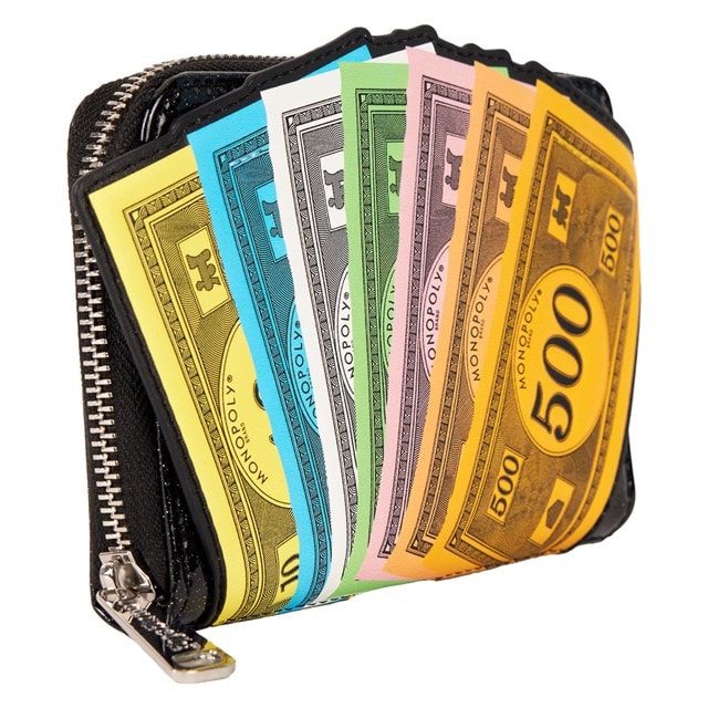 Monopoly Money Loungefly Zip Around Wallet - 4