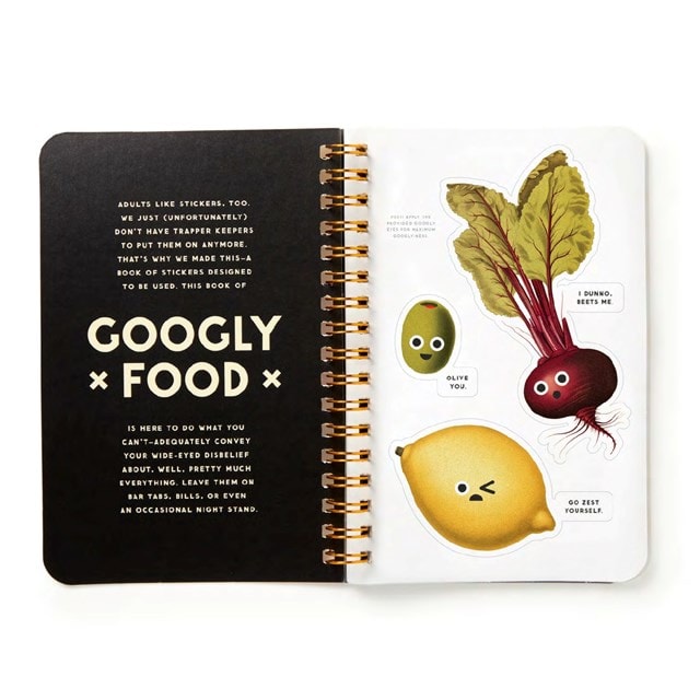 Googly Food Sticker Book - 3